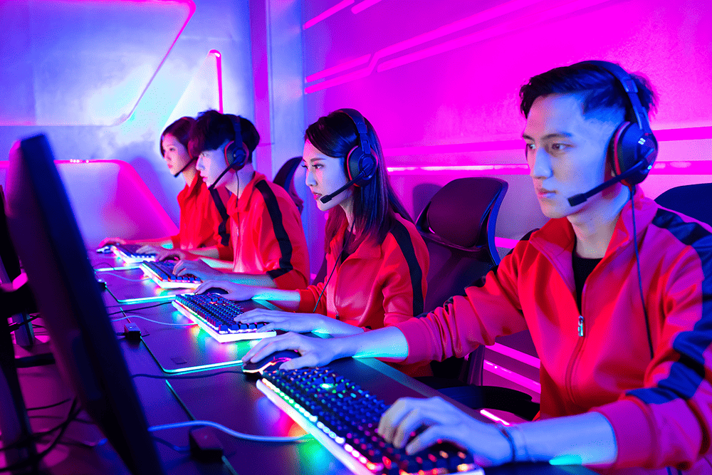 e-スポーツのトレーニングイメージ