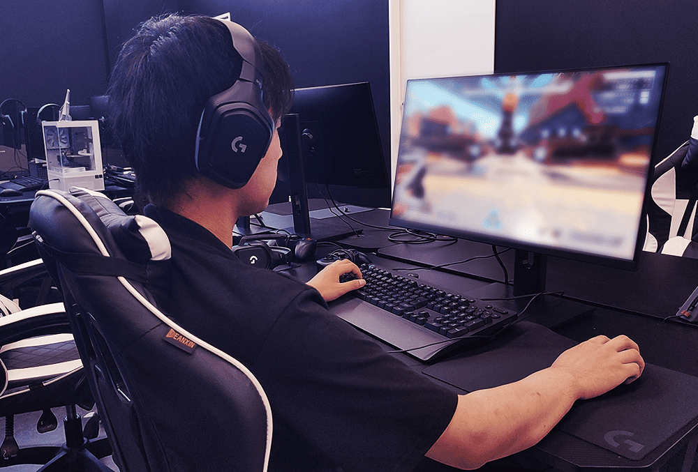 e-スポーツのトレーニングイメージ